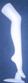 Mannequin PVC Leg