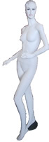Mannequin Full Body Female Style Molded head White 