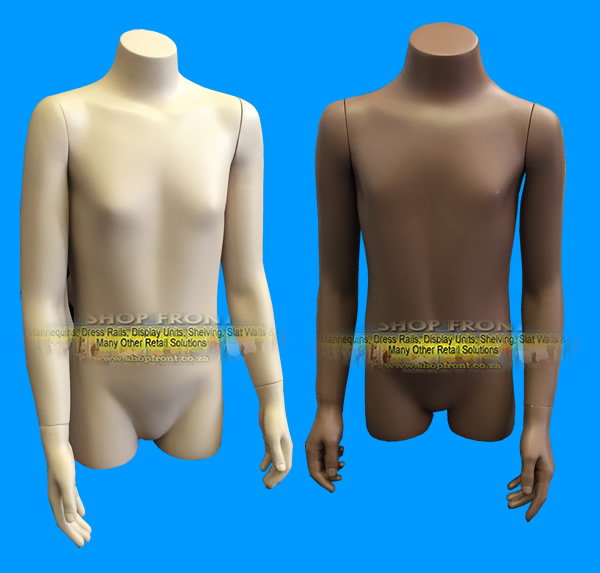 Kids Mannequin Torso With Arms