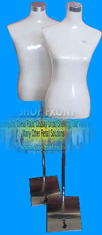 White Female Torso Mannequin