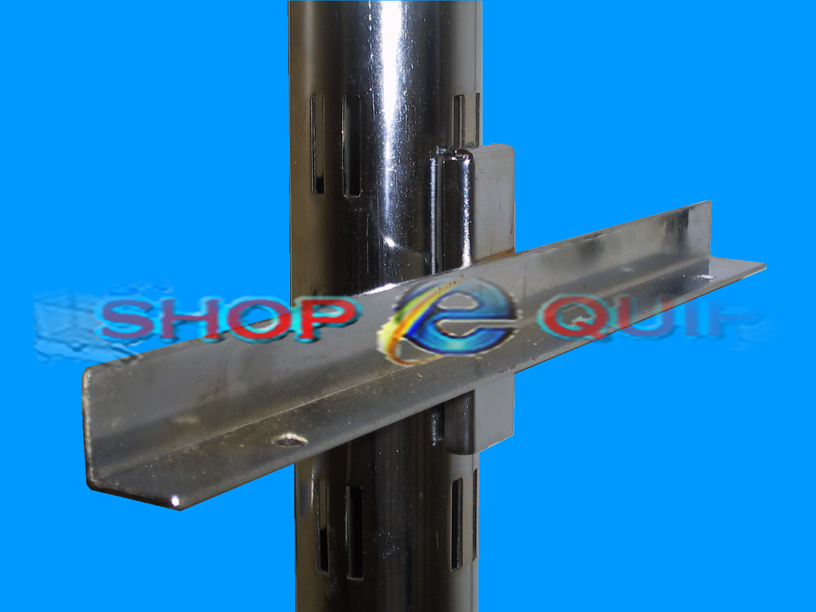 Shelf Bracket 4 way round wall band