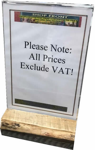 Menu Stand